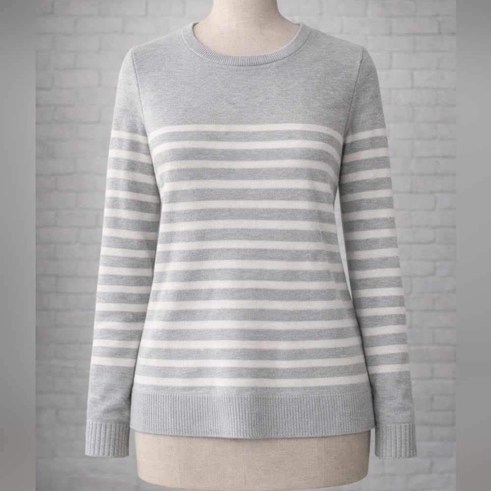 TALBOTS STRIPED SWEATER